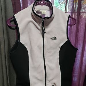The North Face fleece zip vest